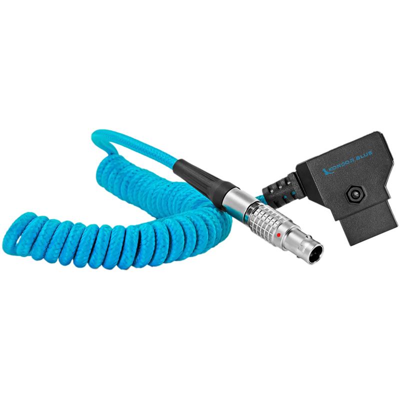 Kondor Blue D-Tap to PYXIS 2-Pin LEMO (0B Male) Power Cable for SmallHD, Teradek, Z CAM